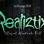 Realiztix Font Poster 1