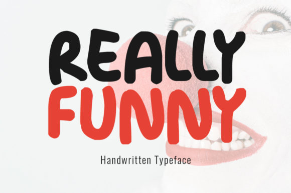Really Funny Font Poster 1