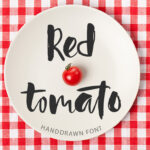 Red Tomato Font Poster 1