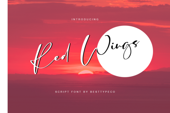 Red Wings Font