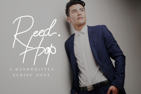 Reed Hop Font Poster 1