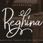 Reghina Font Poster 1