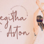 Regitha Aston Font Poster 1