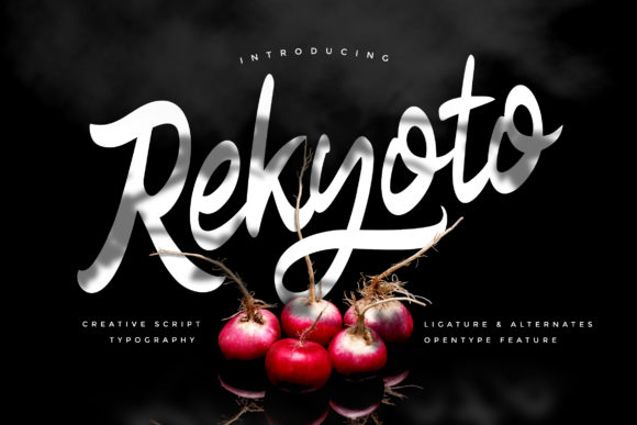 Rekyoto Font Poster 1