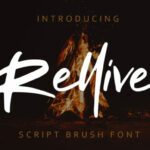 Rellive Font Poster 1