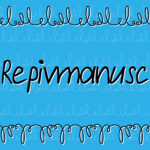 Repivmanusc Font Poster 1