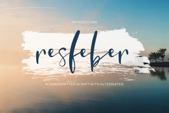 Resfeber Script Font