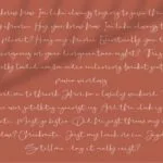 Ressica Font Poster 5