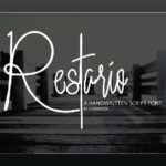 Restario Font Poster 1