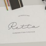 Retta Font Poster 1