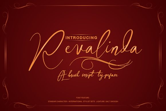 Revalinda Font Poster 1