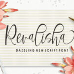 Revalisha Font Poster 1