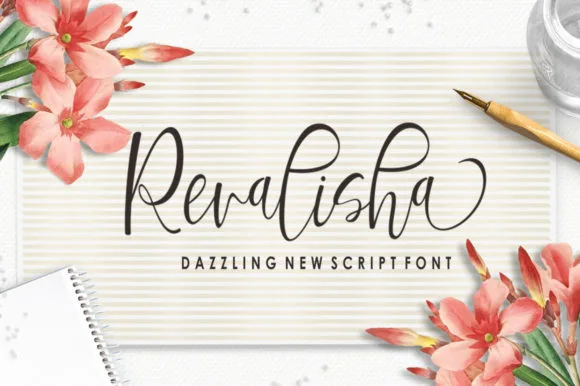 Revalisha Font Revalisha Font Poster 1