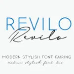 Revilo Duo Font Poster 1