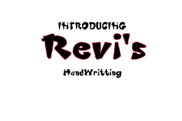 Revis Font Poster 1