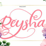 Reysha Font Poster 1