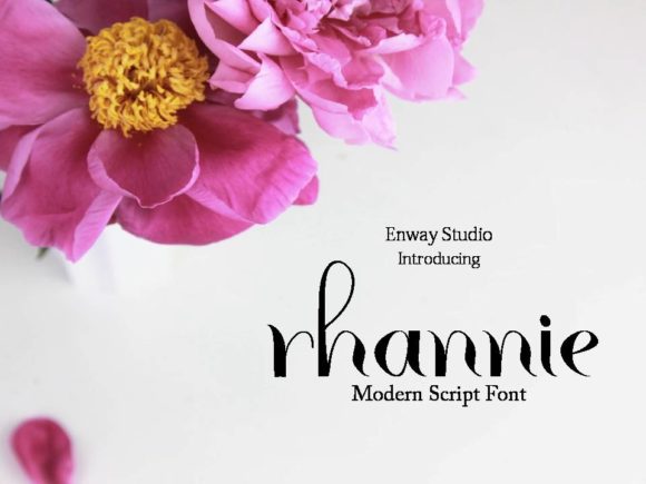 Rhannie Script Font