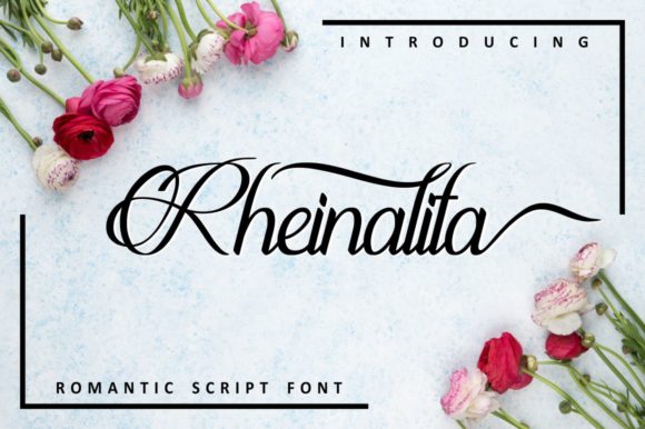 Rheinalita Font Poster 1