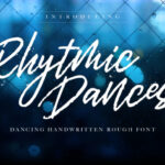 Rhytmic Dances Font Poster 1