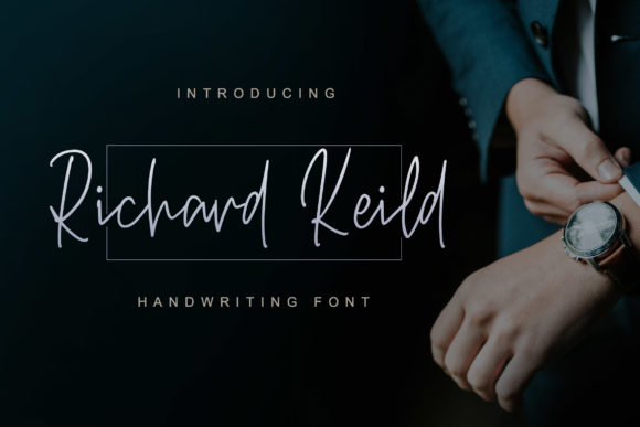 Richard Keild Font Poster 1