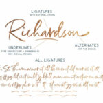 Richardson Font Poster 13