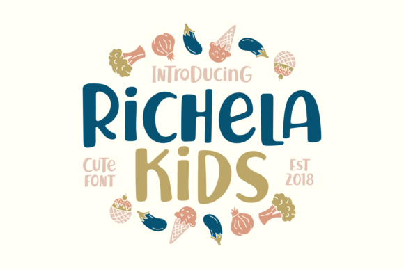 Richela Kids Font Poster 1