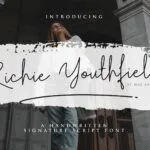 Richie Youthfield Font Poster 1