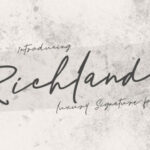 Richland Font Poster 1