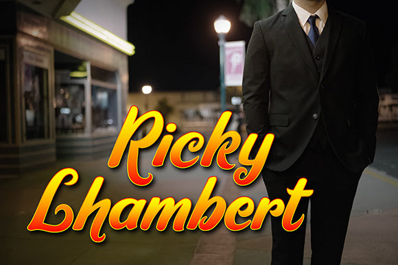 Ricky Lhambert Font Poster 1