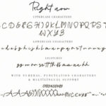 Right Now Font Poster 13