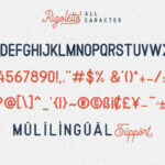 Rigoletto Script Font Poster 13