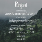 Rinjani Font Poster 6