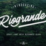 Riogrande Font Poster 1