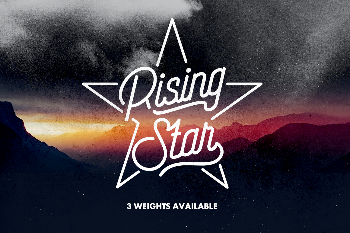 Rising Star Font