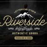 Riverside Duo Font Poster 1