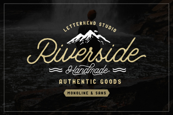 Riverside Duo Font Poster 1