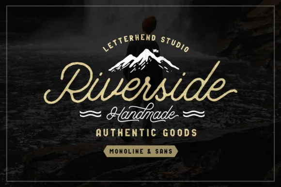 Riverside Duo Font Riverside Duo Font Poster 1