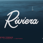 Riviera Font Poster 1