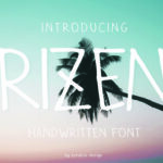 Rizen Font Poster 1