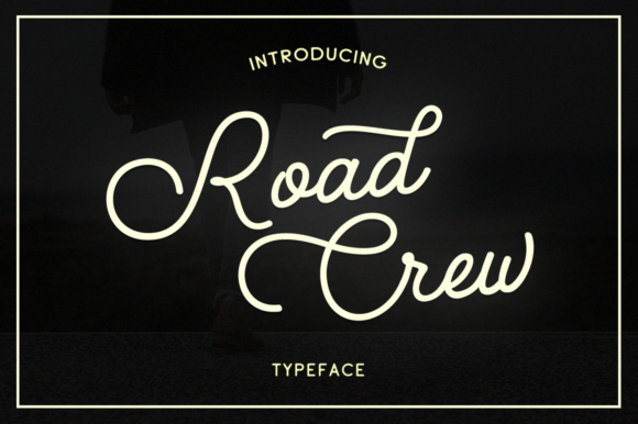 Road Crew Font Poster 1