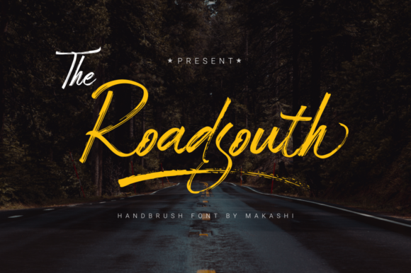 Roadsouth Font Poster 1