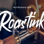 Roastink Script Font Poster 1