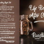 Roasttery Font Poster 8