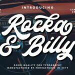 Rocka & Billy Font Poster 1