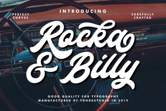 Rocka & Billy Font Poster 1