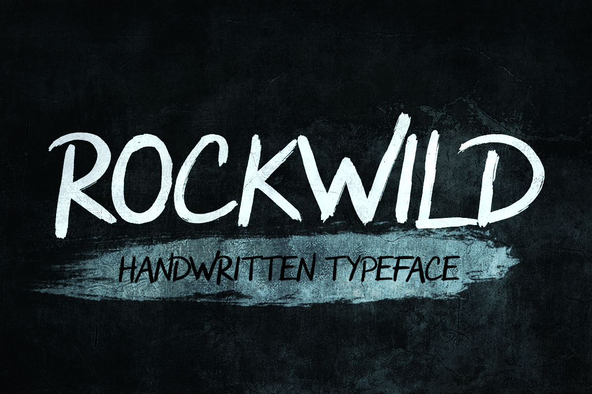 Rockwild Font Poster 1