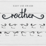 Rocther Script Font Poster 6