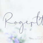 Rogertt Font Poster 1