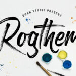 Rogthem Font Poster 1