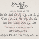 Rogue One Font Poster 5